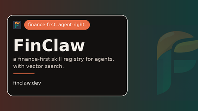 I Cloned ClawHub. Meet FinClaw.