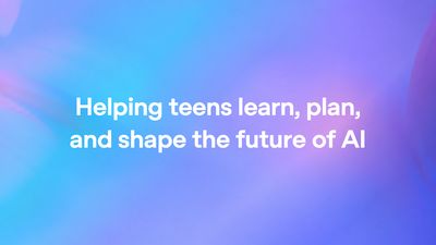 Helping teens learn, plan, and shape the future of AI