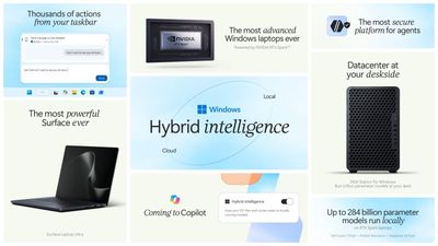 Today marks a new chapter for Windows, as we bring unmetered intelligence to every desk and every home, and make every PC a place where agents can work securely on your behalf. [Read more]